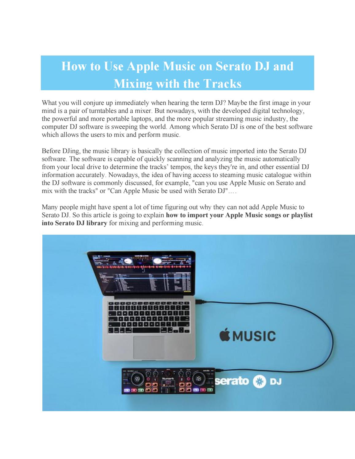 Mac Dj Software Apple Music